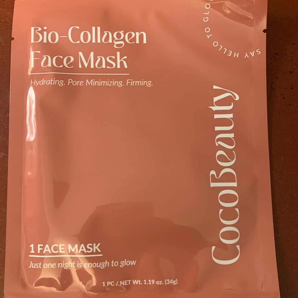 CocoBeauty bio collagen face mask